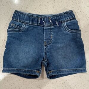 Carters Toddler Blue Denim Pull-On Shorts